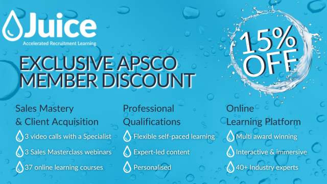 Exclusive 15% discount off Recruitment Juice Complete Learning Solution and Qualifications