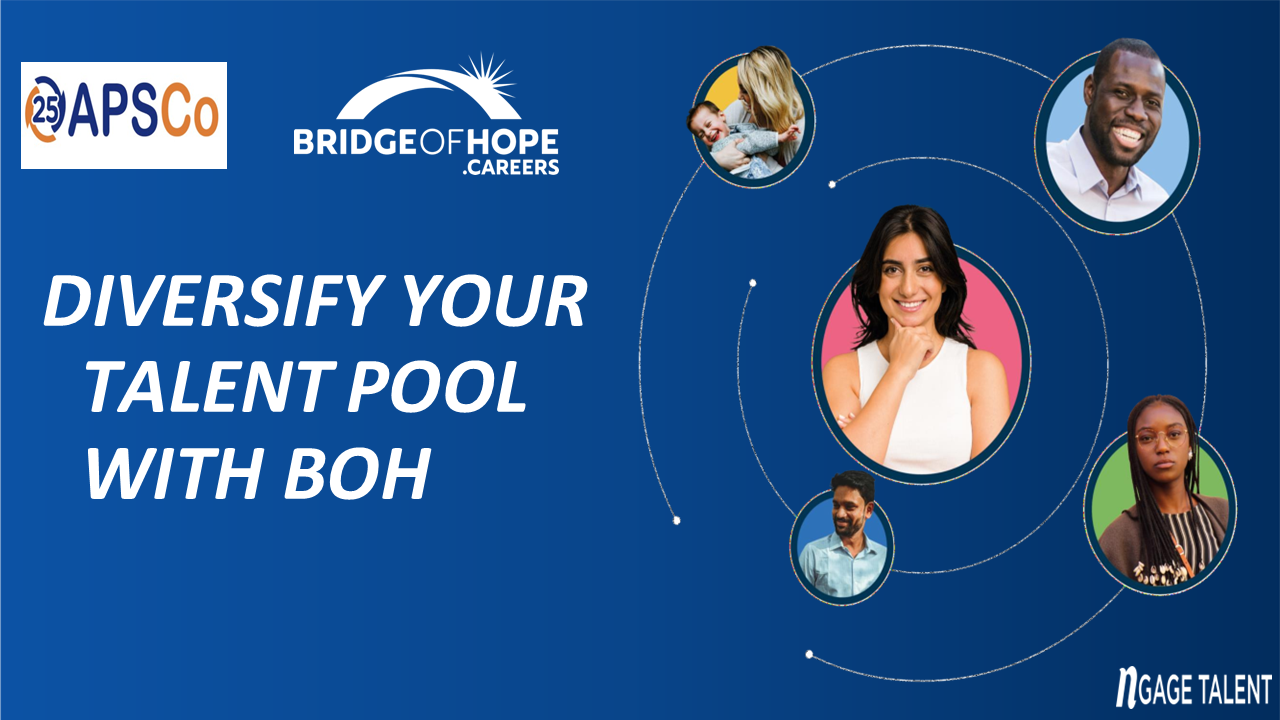 20% off Talent acquisition services with Bridge of Hope