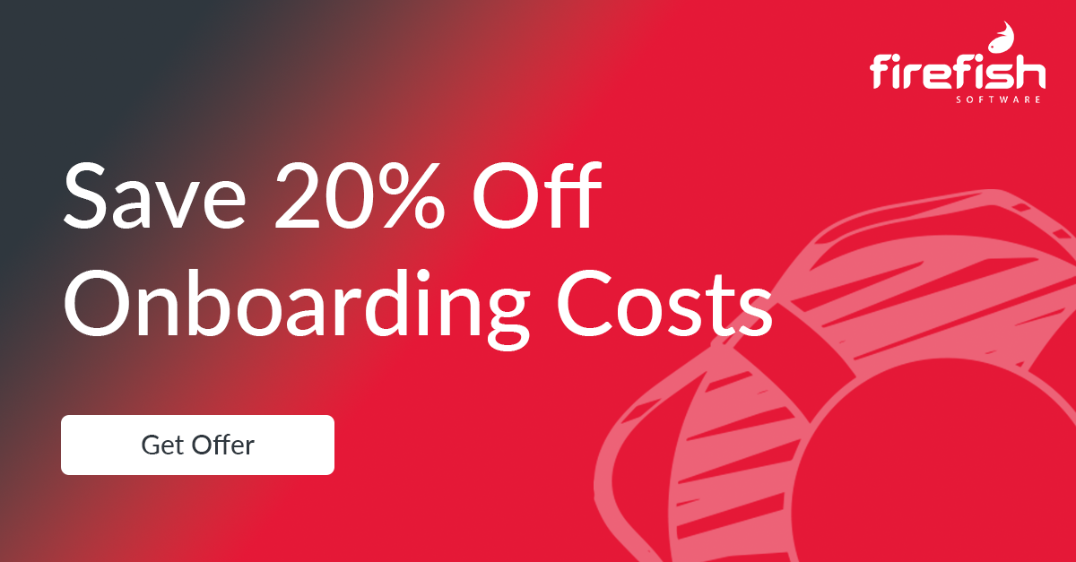 20% off onboarding costs