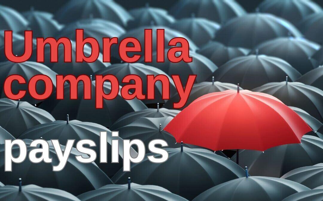 Why are umbrella company payslips different?