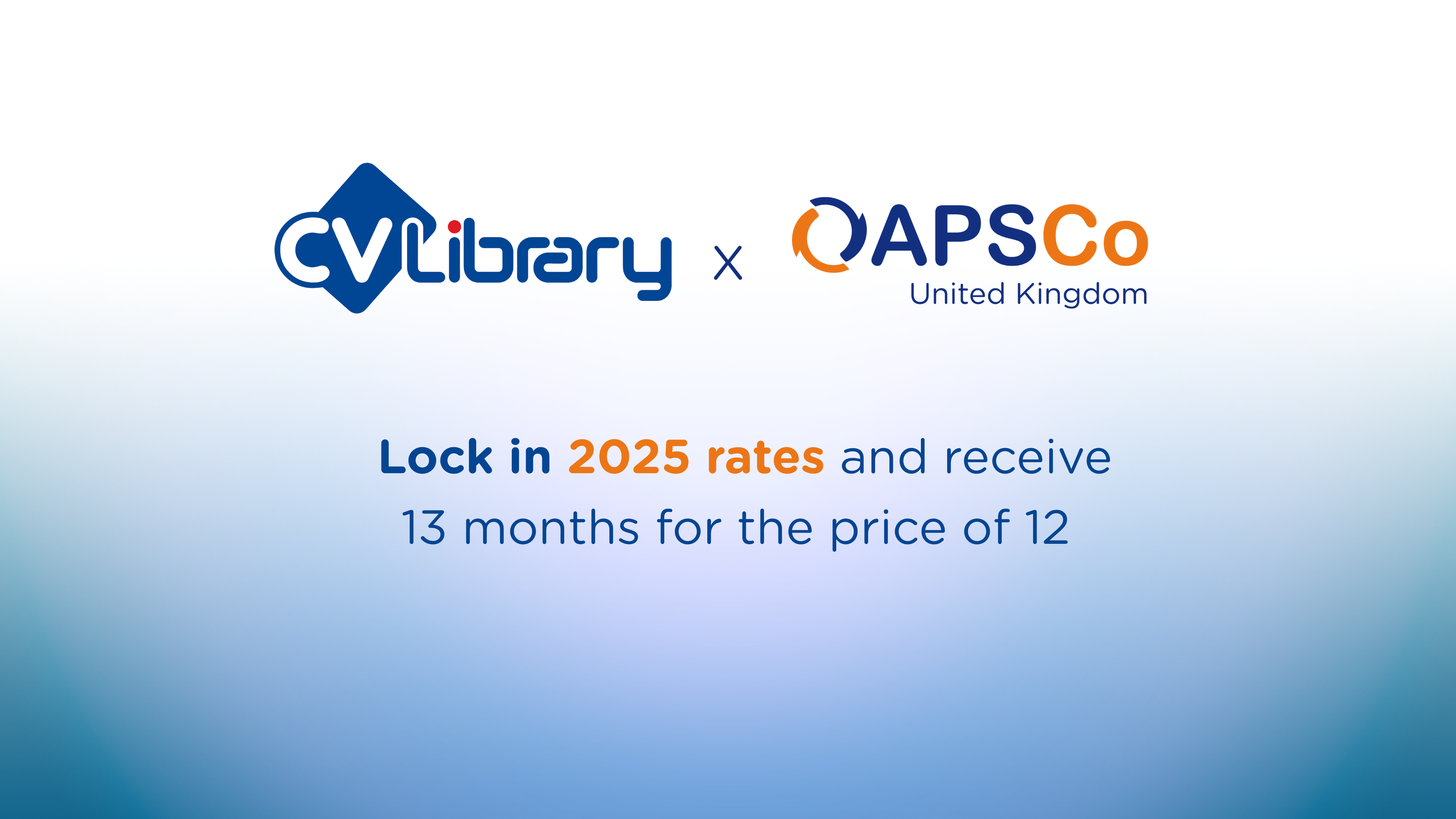 CV-Library: Lock in 2025 rates and get 13 months for the price of 12