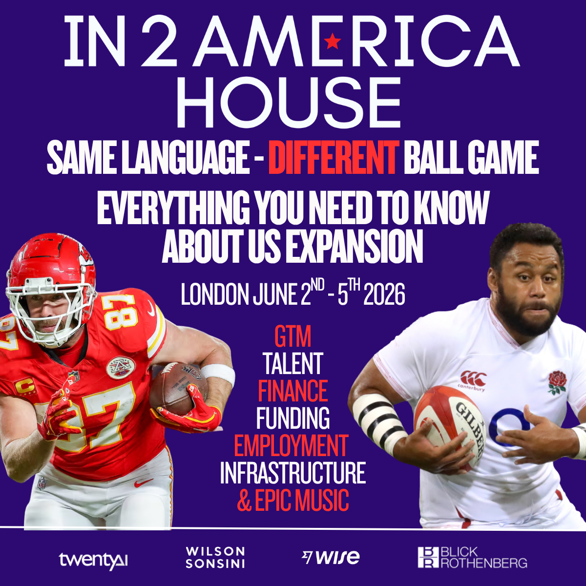 In2America House during SXSW London from June 2–5 in Shoreditch