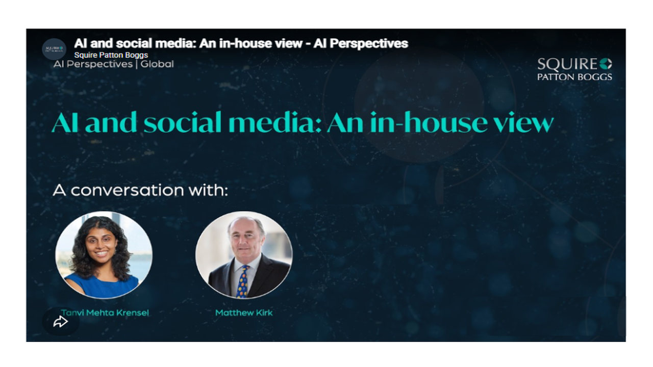 AI Perspectives video series – AI and social media: An in-house view