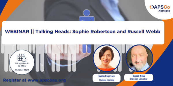 Talking Heads: Sophie Robertson and Russell Webb